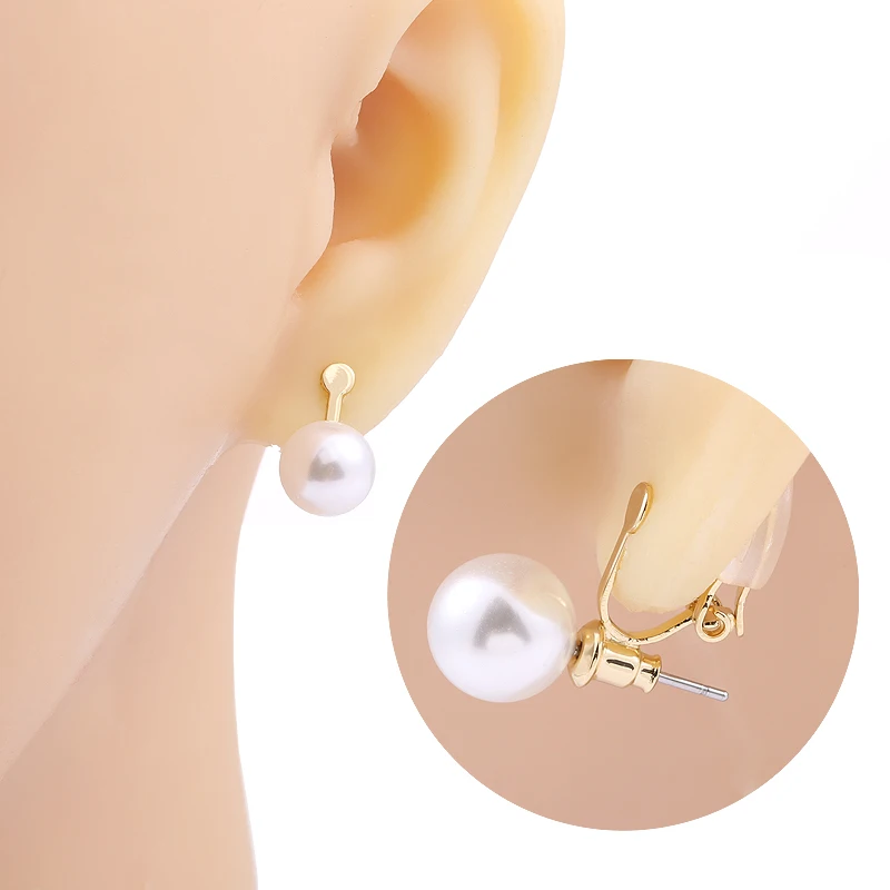 Ear Clip Earrings Triangle Female Invisible Painless 2/10 Pc