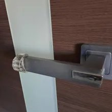 Door-Stopper Buffer Furniture-Protective Bumper-Walls Transparent Silica-Gel 4pcs