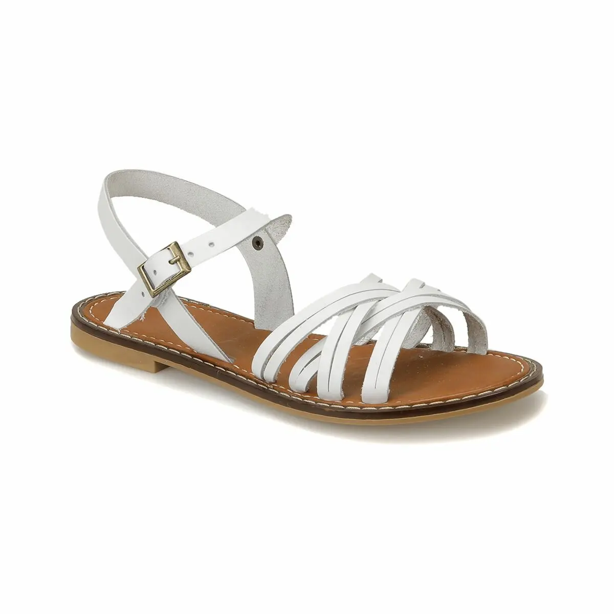 

FLO DS18127 White Women Sandals Miss F