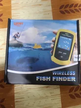 Suerte FFCW1108-1 y FFW1108-1 portátil eco Sónar sonda de profundidad río océano inalámbrico buscador de peces