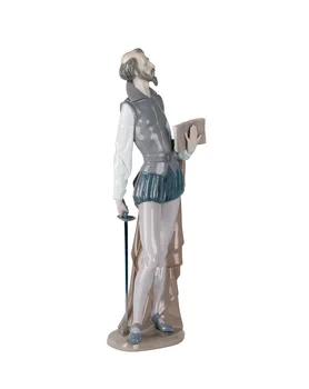 

NAO Figure Don Quixote Challenging. Sculpture Decoration Don Quixote. Don Quixote Porcelain