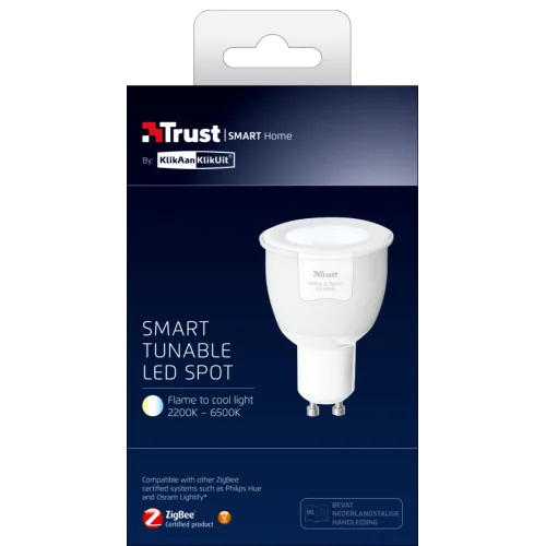 Интеллектуальная LED лампа Trust 71158 ZIGBEE TUNABLE ZLED-TUNEG6 GU10