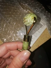 Rodillo de Jade para el cuidado de la piel, masajeador Facial de piedra Natural para cara, ojo Gua Sha, elimina arrugas, herramientas de belleza