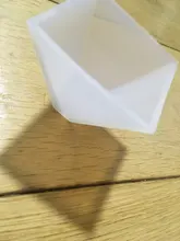 Molde de silicona para manualidades, pirámide transparente, resina decorativa, manualidades fabricación de joyas, molde de resina para joyería