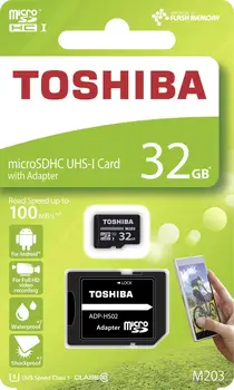 

Micro SD card Toshiba 32Gb UHS1 computer memory cards