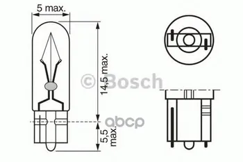 

Lamp w1.2w 12v Bosch art. 1987302208
