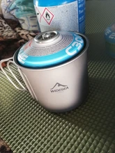 Tourist Tableware Cookware Utensils Kitchen-Equipment Travel-Cooking-Set Titanium-Cup