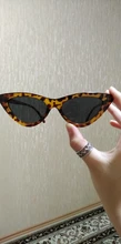 Sunglasses Women Eyewear Mirror Lens Shades Black Triangle UV400 Designer Sexy Brand