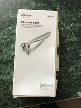 Rodillo 3D para masaje Facial, estiramiento Facial en V, belleza, estiramiento corporal de la piel, relajación, cara delgada herramienta de levantamiento Facial, instrumento masajeador zk20