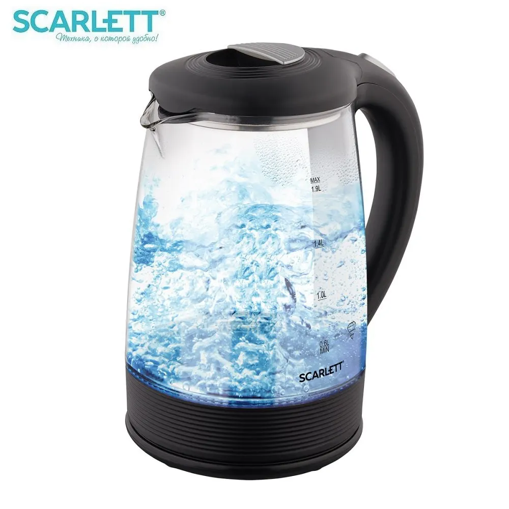 Чайник электрический Scarlett SC-EK27G68 1500 Вт | Бытовая техника