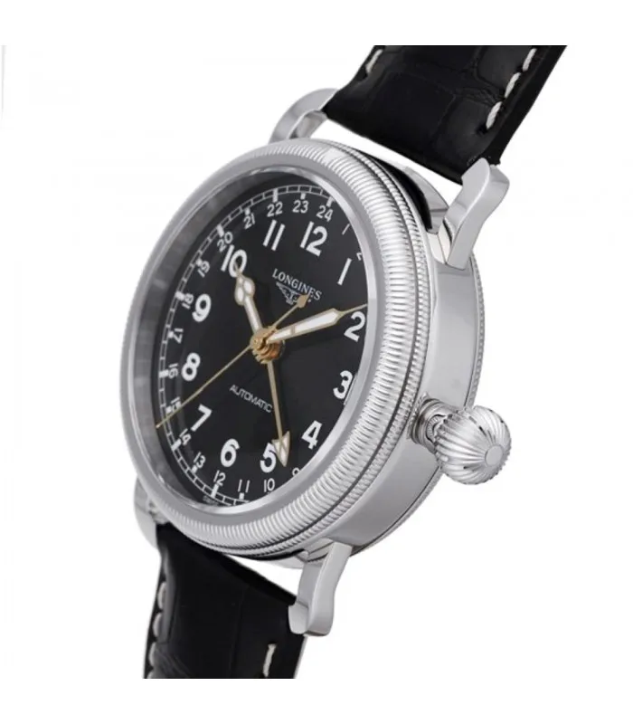 LONGINES HERITAGE AVIGATION негабаритный CROWN GMT автоматический L2.778.4.53.2