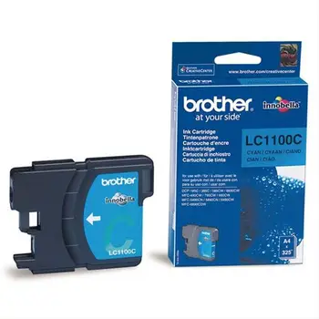 

INK CARTRIDGE BROTHER LC-1100C INK CARTRIDGE F/ MFC-6490CW 325 P Cyan