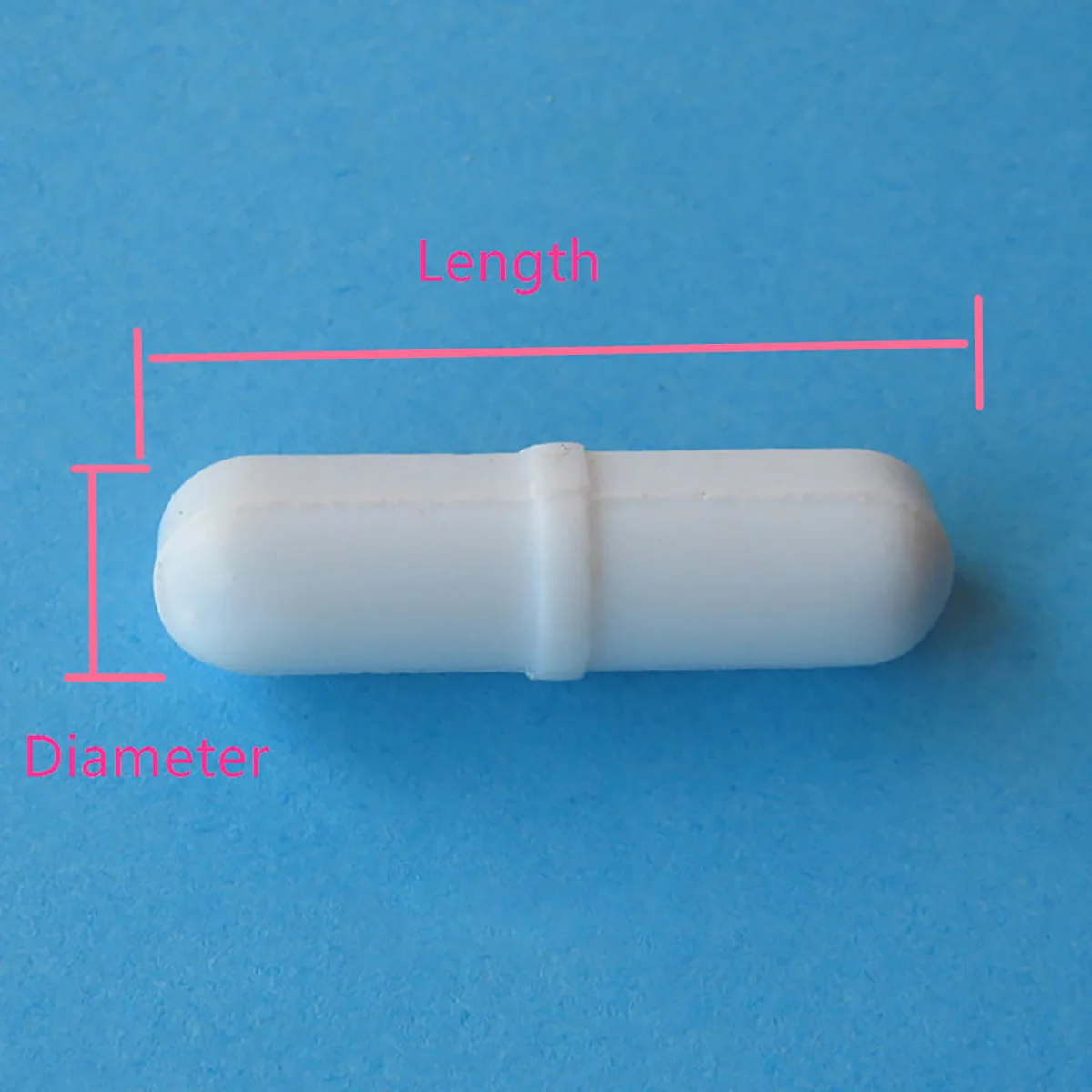 1/2/5Pcs Type B Magnetic Stirrer Bars PTFE Magnetic Stirrer Mixer Stir Bars For Laboratory Experiment Length 6mm-100mm magnetic stirrer bar