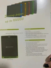 Tableta de escritura LCD de 8,5 pulgadas para niños, Tablet Digital de dibujo, almohadillas de escritura a mano, tableta tipo pizarra electrónica portátil