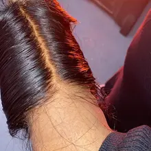 HD cierre Frontal de malla de 2x6 5x5 4x4 13x4 transparente recto brasileño Cierre de encaje única virgen 100% cabello humano pre arrancado