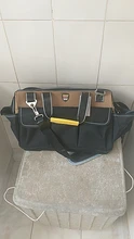 Bolsa de herramientas portátil para electricista, multifunción, instalación de reparación, lona, grande, gruesa, bolsillo de trabajo