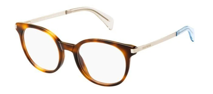 Медицинская оправа TOMMY HILFIGER TH 1380 HVNA GOLD|Женские очки кадры| |