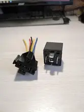 Automotive-Relay Relay Socket Copper-Terminal 4pin Waterproof 12V 40A 5pin with Black
