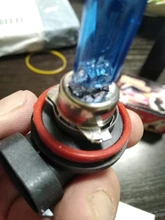 Uds H8 Super brillante niebla blanca luces halógenas bombillas de alta potencia 35W lámpara faro coche 12V 12V estilo de coche de la fuente de luz de estacionamiento