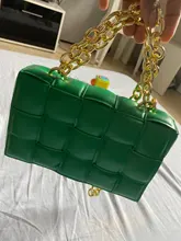 Bolso cruzado con solapa para mujer, bolsas de cuero de calidad con cadena gruesa, bolsas de mensajero de hombro femenino, 2020