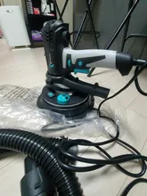 DEKO-lijadora de yeso DKWP180CD, 900W, con 6 hojas de papel de lija