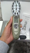 Peine láser eléctrico para el crecimiento del cabello, tratamiento antipérdida de cabello, infrarrojo, RF, Nano luz roja, EMS, vibración, cepillo de pelo de masaje, 46