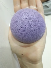 Konjac-esponja Exfoliante para limpieza Facial, 6 colores, Natural, Konnyaku, limpieza profunda