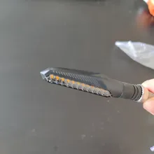 Luz LED intermitente para motocicleta Honda, Kawasaki y Yamaha, 4 Uds.