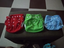 2018 marca nueva 1PC ajustable reutilizable mucho bebé niños niñas pañal de tela lavable pañales bebé sólida cubierta de pañal venta al por mayor