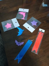 Nuevo delfín reflector blando de PVC llaveros coche colgante y llaveros colgante bolso accesorios para la Seguridad del Tráfico de uso