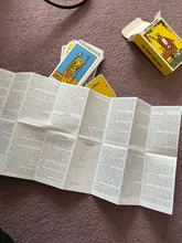 Cartas de Tarot misteriosas para mujeres y niñas, cartas de oráculo, juego de mesa