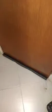 Tira de sellado inferior Flexible para puerta, tope de sellado para puerta, burlete, bloqueador de polvo y viento, 93CM