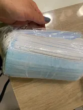 10-200 Uds desechable máscara no tejió Mascarillas 3 capa de máscara de filtro boca cara máscara de polvo de clavo máscara máscaras