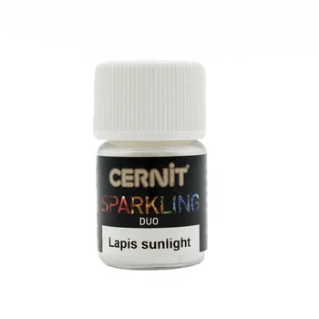 

Ce6130002 Mika-powder (MICA) Duo/double effect 'Sparkling powder' 2GR. Cernit (001 lapis sunlight/azure light)