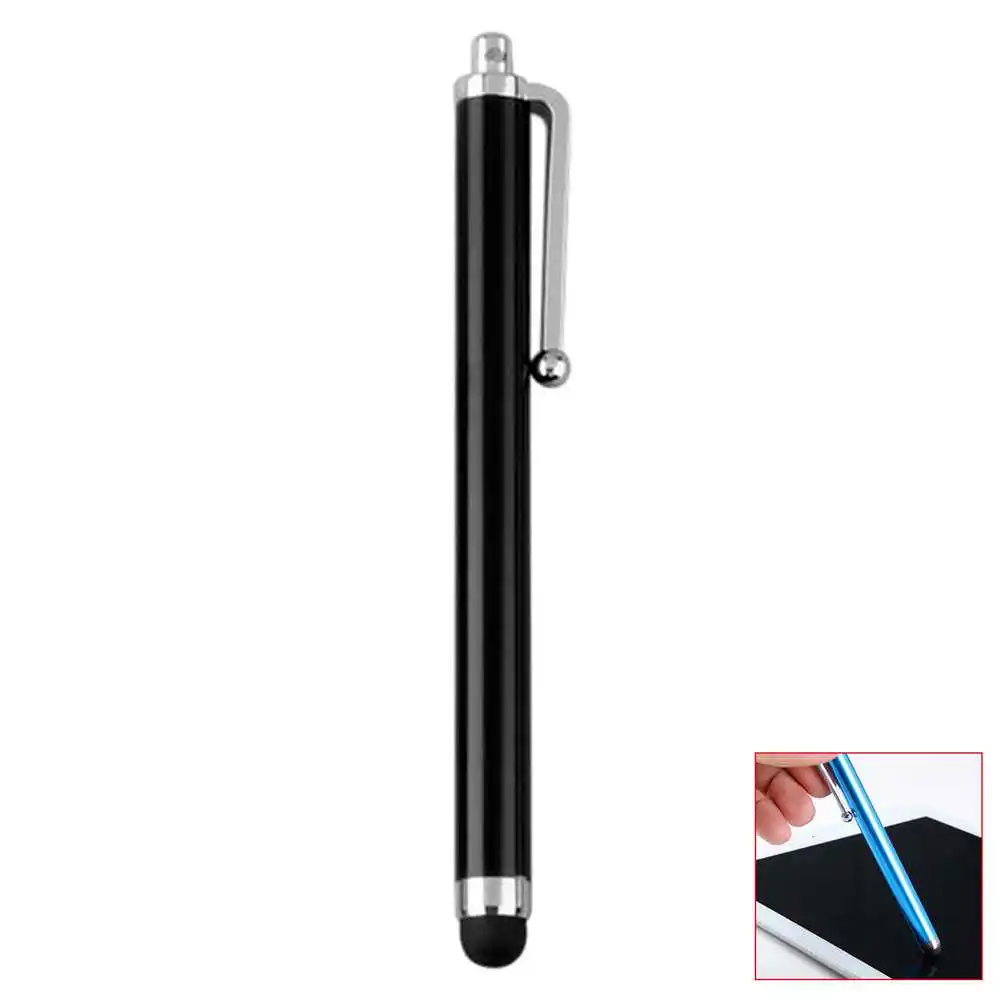 Lapiz Puntero Pluma Pen Tactil Capacitivo Pantalla Smartphone Tablet Negro