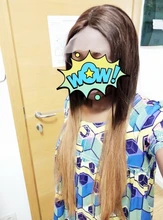 Peluca con malla Frontal de cabello humano para mujer, postizo de encaje Frontal 13x4, Color marrón y Rubio, ombré, pelo Remy brasileño de 2/27 colores