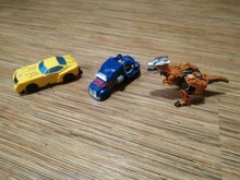 Kit de transformación de Robot 2 en 1 para niños, modelo de coche deformado de 12cm, regalo para niños