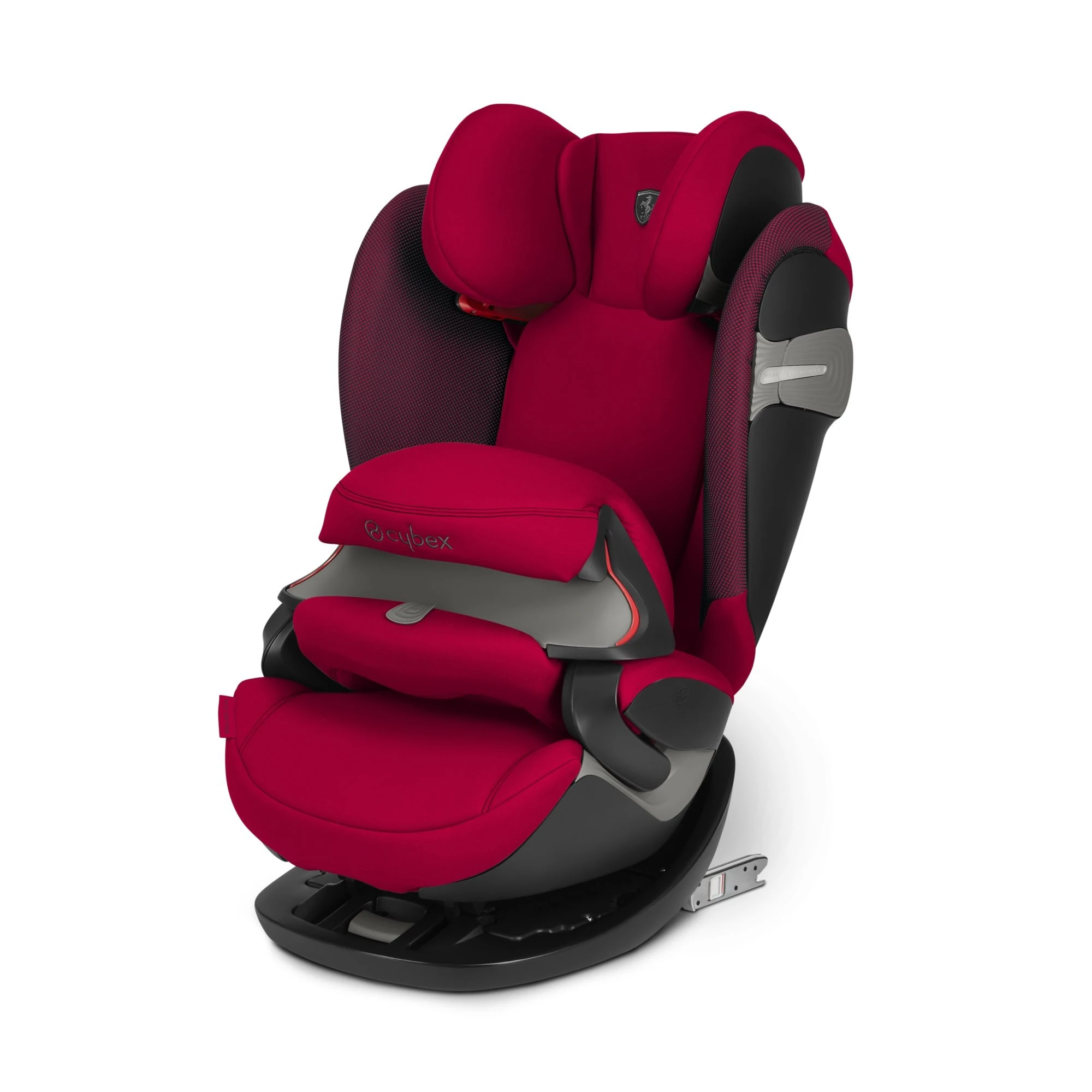 красный Детское автокресло Cybex Pallas S-Fix Ferrari, Гр 1/2/3, 9- 36 кг, с 9 месяцев до 12 лет - Цвет: красный