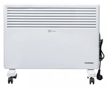 

Convector StarWind shv4002 White, power 1500 W, power modes: 2, Mechanical control