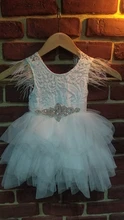 Summer Dress Tutu-Clothing Flying-Sleeve Lace Birthday-Party Toddler Girls 1st Princess Baby