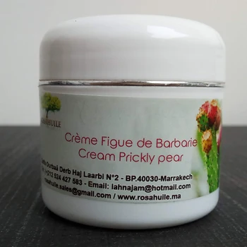 

Cactus Prickly Pear Oil Cream Moroccan Pure Certificated Rosa Huile Herbal Cosmetic Morocco Marrakech Paraben Free