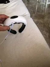 Masajeador eléctrico recargable para cuello y espalda, instrumento de Fisioterapia con 6 modos de Control de potencia, alivio del dolor por infrarrojo