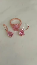 Drop-Earrings Bridal-Jewelry Wedding-Engagement Water-Drop Silver Pink S925 Cubic-Zirconia