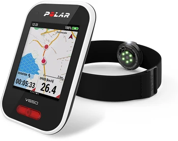 

Bicycle computer polar V650 with cardiotor Polar OH1 (black)