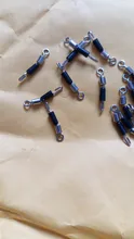Lote de 30 unids/lote de anillos giratorios sólidos, Conector de pesca, ganchos de pesca para barco oceánico, Conector de enlace rápido