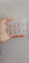 Decorations-Tools Epoxy-Molds Craft Sugar Jewelry Silicone Mould Crystal Resin DIY Bear