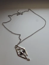 Vintage Elder Scrolls Skyrim dragón colgante de collar de moda de Pterosaurio collares verano fino de la joyería de los hombres Collar para hombres