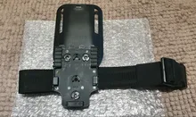 Correa de banda para pierna táctica QLS 19 22, adaptador de cartuchera para pistola Safa Glock 17 Beretta M9, cinturón de cintura para pistola de caza