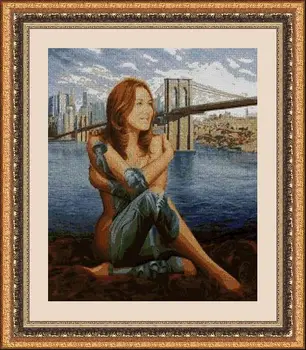 

CROSS STITCH KIT PANDATHREAD MODERN AND SURREAL 33050