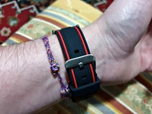 Correa de silicona suave para reloj deportivo para hombre, banda de repuesto de 20mm, 22mm, 24mm y 26mm para buceo, resistente al agua